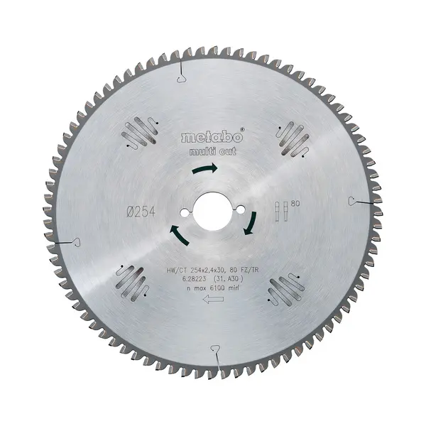 Metabo 628091000 cirkelzaagblad 30,5 cm 1 stuk(s) thumbnail