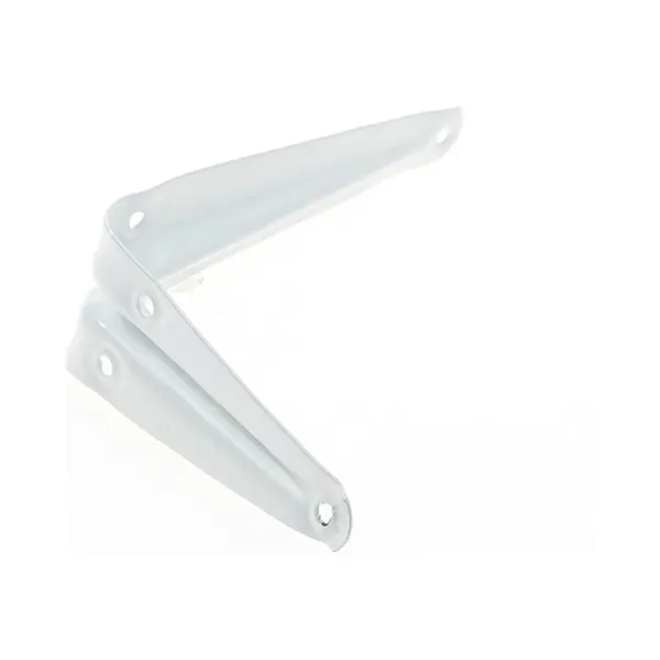 Dx® Plankdrager Staal Geperst / 65X090Mm / Wit Gelakt thumbnail