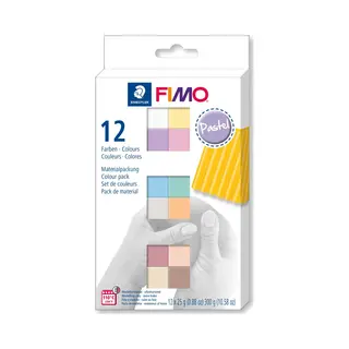 Staedtler Fimo 8023 C Modellierton 300 g Gemischte Farben 1 Stück(e)