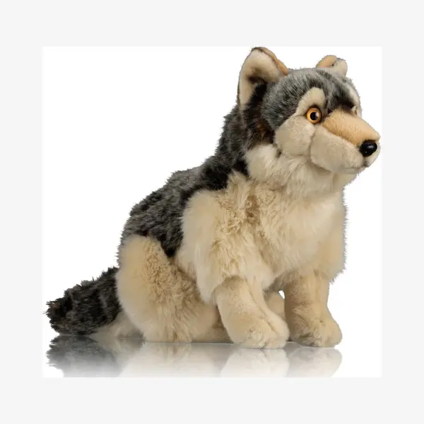 Freek Vonk X Bresser Kuscheltier Wolf 40cm Waschbar Weich Recyceltes Material Plüschtier Kinder Geschenk Naturgetreu thumbnail