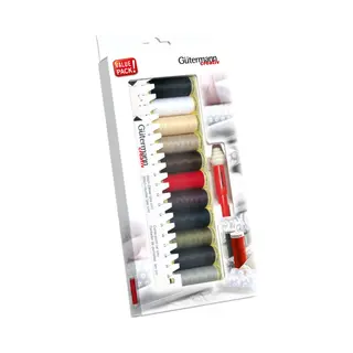Gutermann Naaigaren Box - Allesnaaigaren Set Met Tornmesje En Lineaal