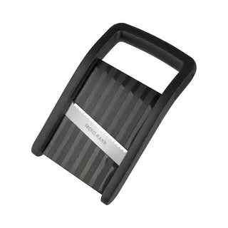 Fackelmann 45293 Handreibe/Spiralizer Flachreibe Schwarz, Edelstahl