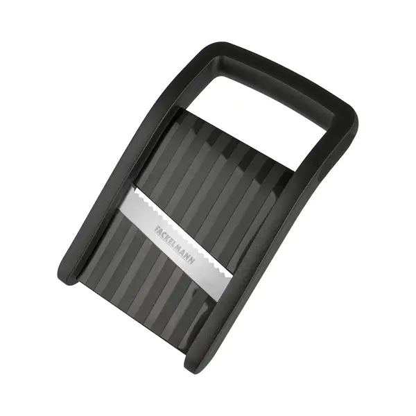 Fackelmann 45293 Handreibe/Spiralizer Flachreibe Schwarz, Edelstahl thumbnail