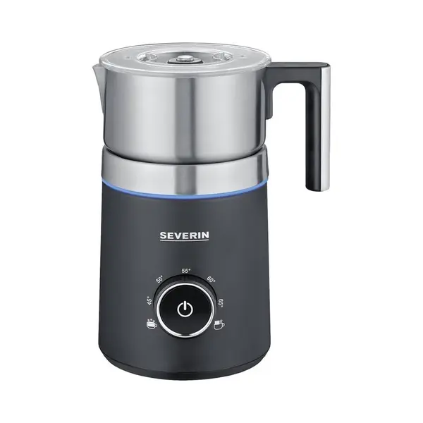 Severin Sm 3586 melkopschuimer & -opwarmer Automatisch Zwart, Roestvrijstaal thumbnail