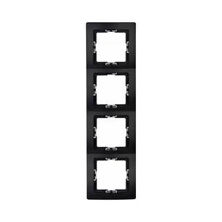 Heinrich Kopp 308750065 Wandplatte/Schalterabdeckung Schwarz