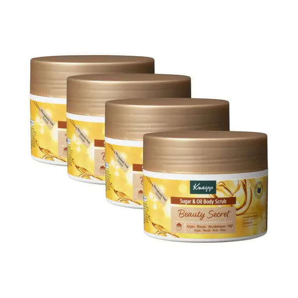 4x Kneipp Sugar&Oil Body Scrub Beauty Secret 220 Gr thumbnail
