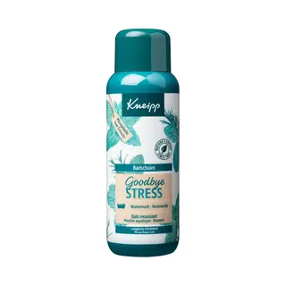 Kneipp Goodbye Stress Badschuim, Watermunt En Rozemarijn, Ontspannend, Geschikt Voor Alle Huidtypes, Veganistisch, 1 Stuk, 400 Ml