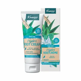 Kneipp Hydro Voetcrème - Verkoelende Menthol - Aloe Vera En Watermunt - 75 Ml