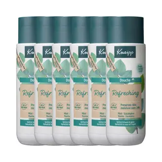 6x Kneipp Douche Refreshing Mint Eucalyptus 200 Ml