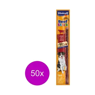 Vitakraft Beefstick Hond - Hondensnacks - 50 X Rund