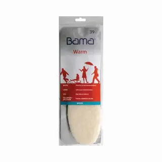 Bama Wool Zuivere Wollen Inlegzool - Maat 45 - Voor Strenge Kou