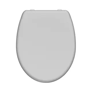 Schütte - Duroplast Wc-sitz Grey, Mit Absenkautomatik Und Schnellverschluss