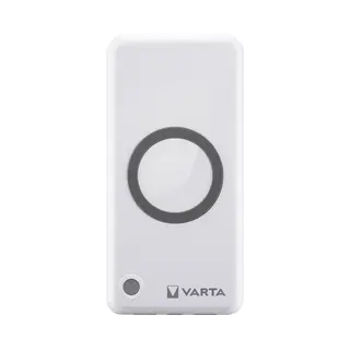 Varta 57913 Lithium-Polymeer (LiPo) 10000 mAh Draadloos opladen Wit