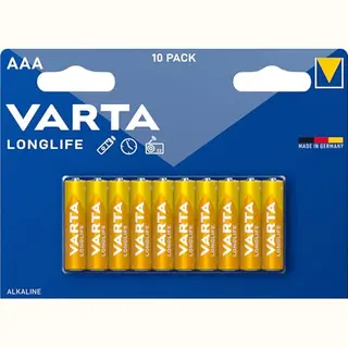 Varta Longlife Aaa Wegwerpbatterij Alkaline