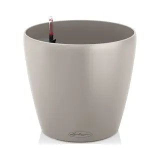 Lechuza Classico Color 18 Drinnen Topfpflanzer Freistehend Recycelbarer Kunststoff Braun, Sand
