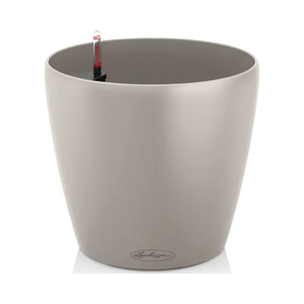 Lechuza Classico Color 18 Drinnen Topfpflanzer Freistehend Recycelbarer Kunststoff Braun, Sand thumbnail
