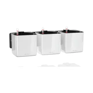 Lechuza Green Wall Home Kit Glossy Binnen Plantenpot Wandmontage Polypropyleen (Pp) Wit