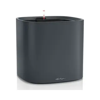 Lechuza Pila Color Planter 35 Binnen/buiten Plantenpot Vrijstaand Kunststof Grijs