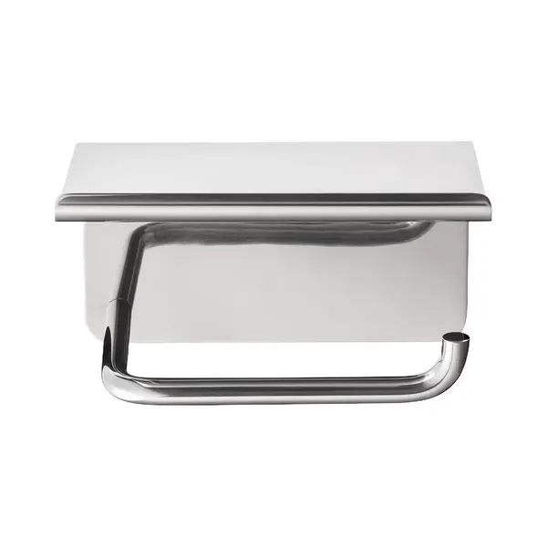 Blomus Toilettenpapierhalter -Modo- Wc-Rollenhalter Mit Ablage, Kratzfest & Langlebig, Stilvoll, Hochwertig, Robust, Edelstahl, Smartphone-Ablage, thumbnail