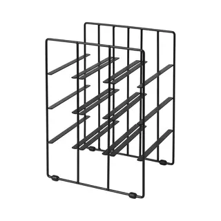 Blomus, Wijnfleshouders, Wijnrek Pilare Voor 9 Flessen (9 Flessen, 28 X 22 X 38 cm)
