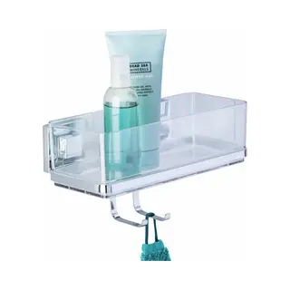 Wenko Duschablage "Vacuum-Loc Quadro" 1 Etage