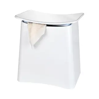 Badhocker Wing 2-in-1 Weiß Wenko