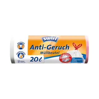 Swirl 215918 Müllsack 20 L Transparent 12 Stück