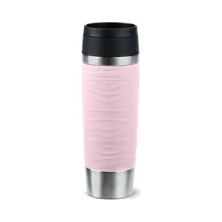 Emsa Travel Mug Waves Grande 500 ml Pink, Edelstahl