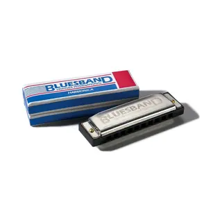 Hohner Bluesband Mondharmonica C - Topmerk - Starters - Prijs/kwaliteit - Onderhoudarm - Kunststof Kam - Met 30dagen Gratis Online-les