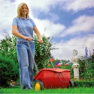 Wolf-Garten 5455000A Manueller Streuwagen 15 l