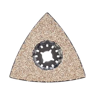 Kwb Schleifpapier Kwb Raspel, Hm, Deltiform, 78 Mm Grobschleifplatte Für Schleifer, (Einzelartikel)
