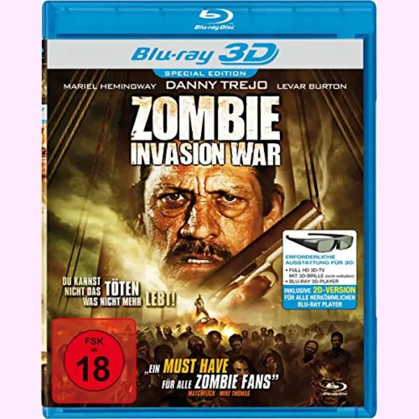 Zombie Invasion War (3D Blu-ray) thumbnail