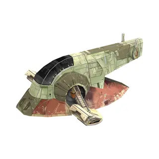 Revell Modelbouwpakket Schepen - 00320 The Mandalorian - Boba FETTs Gunship Karton - 1, 60 - Modelbouw