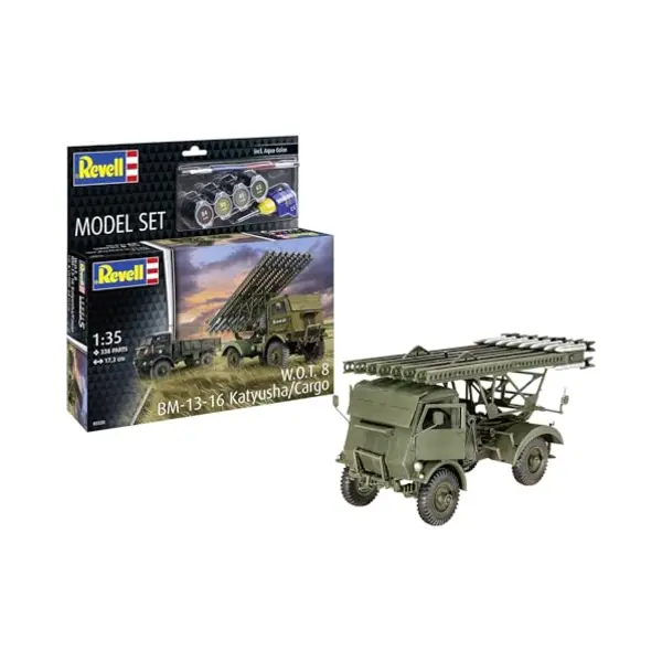 Revell Model Set - W.O.T. 8 Bm-13-16 Katyusha/Cargo thumbnail