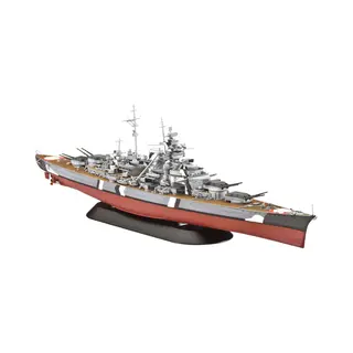 Revell Bismarck Modell eines Marineschiffs Montagesatz 1:700