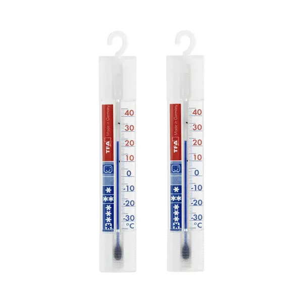 Tfa Dostmann Koelkast En Vriezerthermometer - Set Van 2x - Wit - Kunststof - Analoog thumbnail