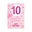 10 Roze