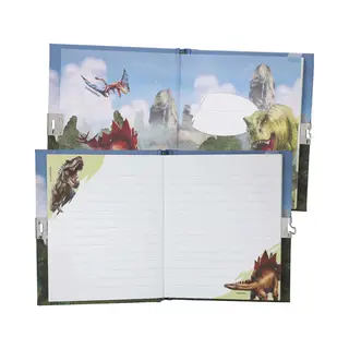 Magni, Notitieboekje + Schrijfblok, Depesche Dino World Tagebuch Mit Schloss Dino World