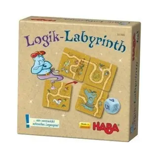 Haba (Belong) Logik-Labyrinth (6+) – Kaartlegspel – Haba