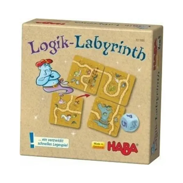 Haba (Belong) Logik-Labyrinth (6+) – Kaartlegspel – Haba thumbnail