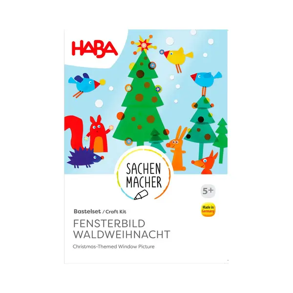 Haba Bastelset - Fensterbild Weihnachten thumbnail