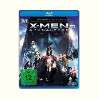 X-Men, Apocalypse 3D/2 Blu-ray