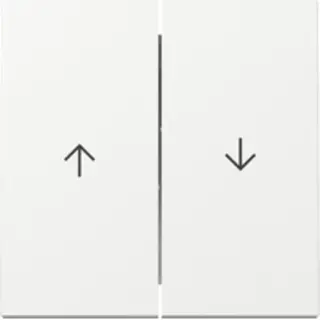 Gira 329403 veiligheidsplaatje voor stopcontacten Wit