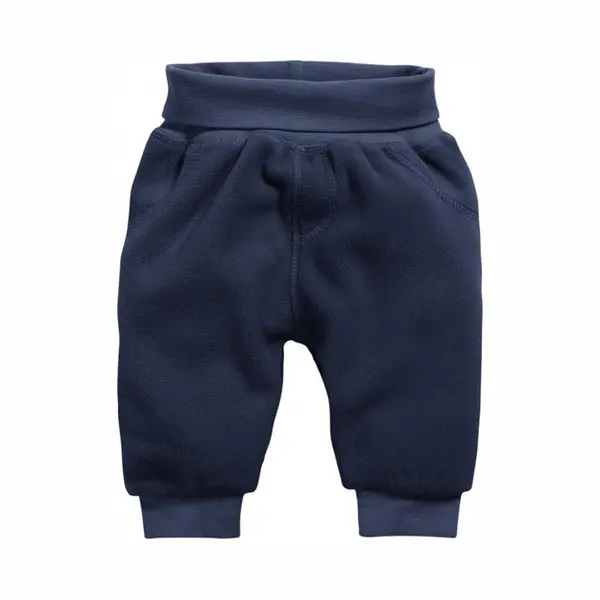 Playshoes Baby Pumphose Fleece Blau thumbnail