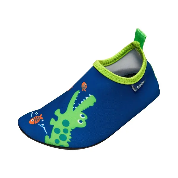 Playshoes UV Playshoes - Uv-waterschoenen Voor Jongens - Krokodil - Blauw / Groen - Maat 30-31EU thumbnail