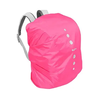 Playshoes Unisex Kinder Regenhülle Für Rucksack Regenschutzhülle, Rosa, M