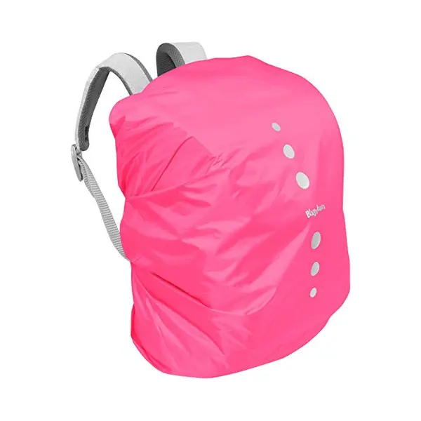Playshoes Unisex Kinder Regenhülle Für Rucksack Regenschutzhülle, Rosa, M thumbnail