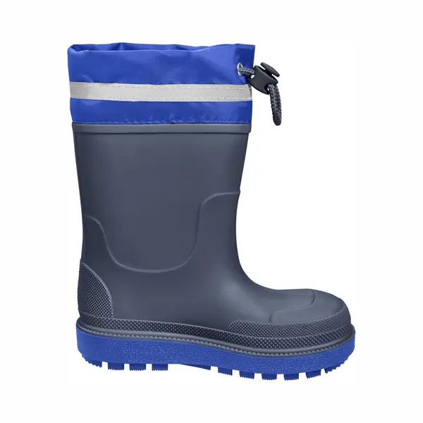 Playshoes Regenstiefel Unisex Kinder Gummistiefel, Marine Stulpe, 24 Eu thumbnail
