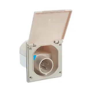 As - Schwabe, Sockets + Connectoren, 60484 Cee-stekker 16 A 230 V 1 St. (Iec 60309)