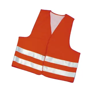 Leina-Werke Ref 13118 Warnweste Polyester, En 471, Orange, 1